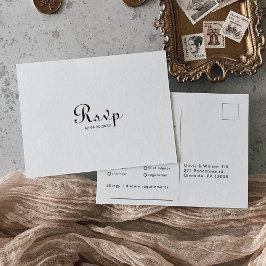 書道クラシックのメ結婚ニュー選択の返信 ポストカード