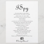 書道クラシックミニマリストIスパイ結婚のゲーム (正面)