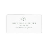 書道クラシック ラベル (正面)