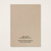 書道クラフト手作りイヤリングディスプレイ (裏面)