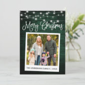 書道グリーンウッドライトインスタントカメラ写真 シーズンカード (スタンド正面)