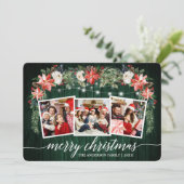 書道グリーンウッド水彩フローラ3写真 シーズンカード (スタンド正面)