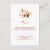 書道グレースフルフローラ エンクロージャーカード (正面)