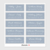 書道ゲスト住所 シール注文6"または8"! シール (シート)