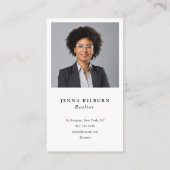 書道シンプルイニシャル不動産仲介業者 名刺 (裏面)