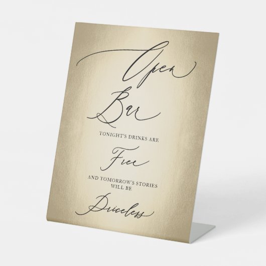 書道スクリプトオープンバープライス結婚レス 台座サイン (正面)