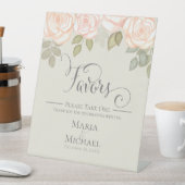 書道スクリプトセージ緑の赤面の好意 台座サイン (インサイチュ)