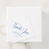 書道スクリプトブライダルシャワーありがとう フェイバータグ (インサイチュ)