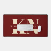 書道スクリプト名 デスクマット (キーボード&マウス)