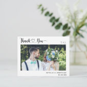 書道スタイリッシュサンキューカード シーズンポストカード (スタンド正面)