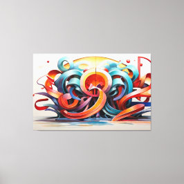 書道スタイル キャンバスプリント