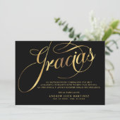 書道スペインのの葬儀  サンキューカード (スタンド正面)