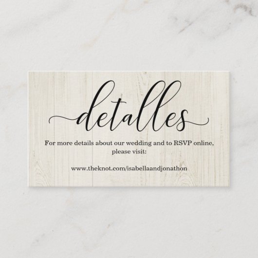 書道スペインののWeb結婚サイトのエンクロージャカード エンクロージャーカード (正面)