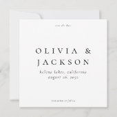 書道タイポグラフィ結婚ズ セーブザデート (裏面)