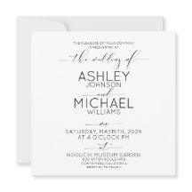 書道タイポグラフィB&Wスクエアフォト結婚ズ