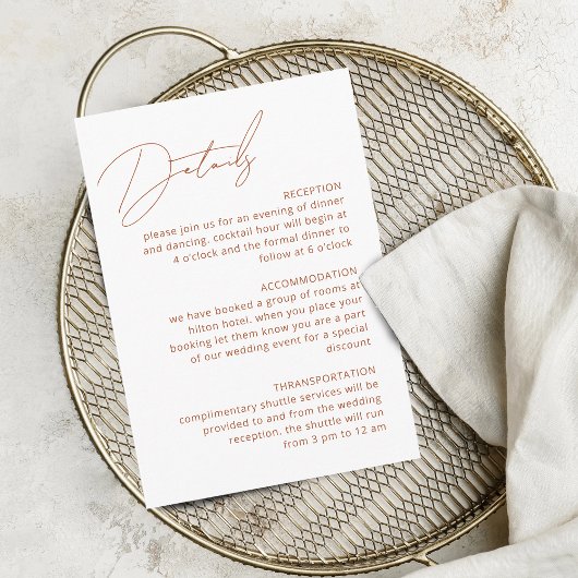 書道テラコッタ詳細QRコード結婚ズ エンクロージャーカード