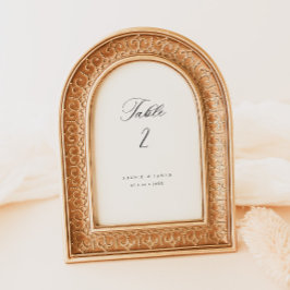 書道テーブル番号結婚式レセプションデコール テーブルナンバー