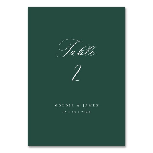 書道テーブル番号結婚式レセプションデコール テーブルナンバー (裏面)