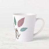 書道ハローボホの羽 カフェラテマグ (右)