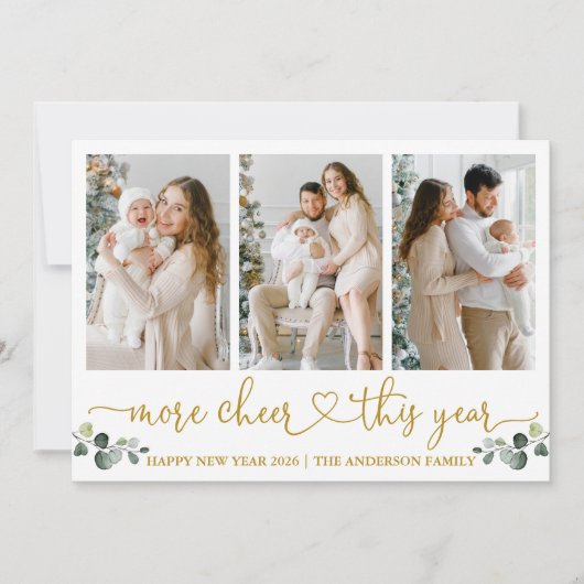 書道ハートその他の応援金ゴールド3写真 シーズンカード (正面)