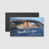 書道ハートス結婚クリプトの写真ありがとう (正面/裏面)