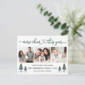 書道ハートモア応援3フォトパインズホリデー ポストカード (スタンド正面)