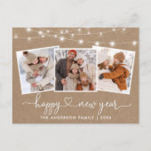 書道ハートライトクラフト新年3枚の写真 ポストカード (正面)