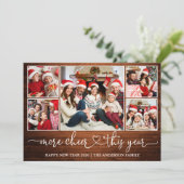 書道ハート木材もっと応援5写真 シーズンカード (スタンド正面)