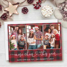 書道ハート格子模様応援3 Photo シーズンカード