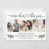 書道ハート詳細応援ホリー3写真 シーズンカード (正面)