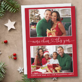 書道ハート詳細応援赤2写真 シーズンカード