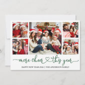 書道ハート詳細応援5 Photo Green シーズンカード (正面)