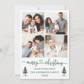 書道ハート4 Photo Water Color Pines シーズンカード (正面)