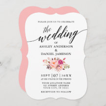 書道ピンク赤面結婚フローラ