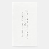 書道フォーマル優雅な結婚式 (正面)