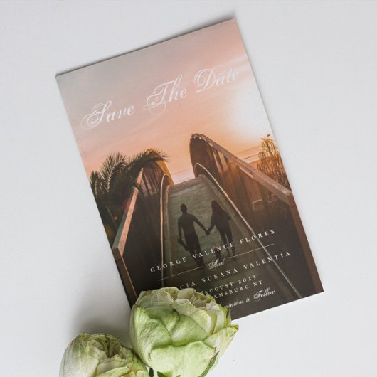 書道フォーマル写エレガント真 セーブザデート