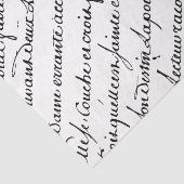 書道フランスのヴィンテージスクリプトティッシュペーパー 薄葉紙 (詳細)