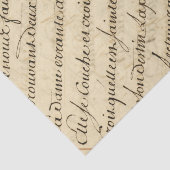 書道フランスのヴィンテージスクリプトティッシュペーパー 薄葉紙 (詳細)