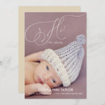 書道フルフォトベビー誕生発表