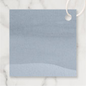 書道フローラありがとう埃っぽい青ID771 フェイバータグ (裏面)