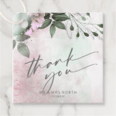 書道フローラありがとうMauve ID771 フェイバータグ (正面)