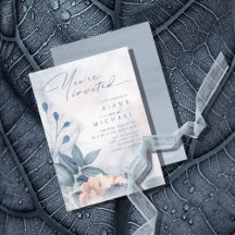 書道フローラほこりっぽい青ID771