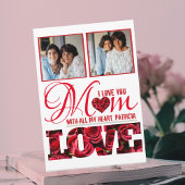 書道フローラトレンディーモダンフォトマザーズの日 カード