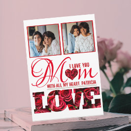 書道フローラトレンディーモダンフォトマザーズの日 カード