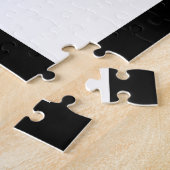 書道ブラックバラ結婚ズ ジグソーパズル (側面)