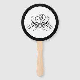 書道ブラックバラ結婚ズ ハンドファン