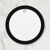 書道ブラックバラ結婚ズ フェイバータグ (裏面)