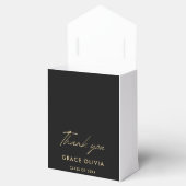 書道ブラック&金ゴールド卒業 フェイバーボックス (オープン)