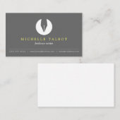 書道ペンNIBロゴ5 (作家またはライター用) 名刺 (正面/裏面)