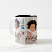 書道ホリデーラブ3枚 ツートーンマグカップ (正面左)